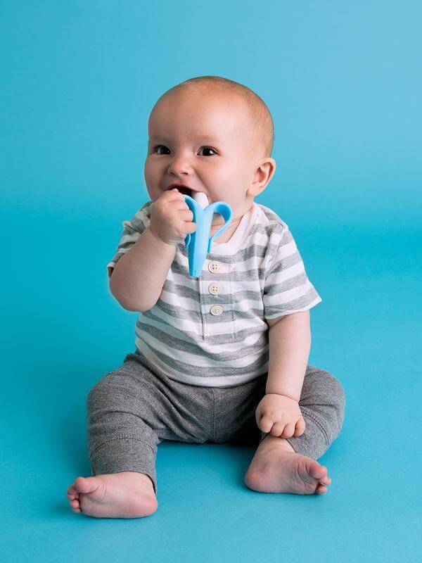 Baby banana grizalo, modra